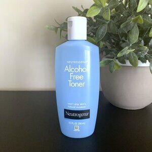 Neutrogena Alcohol Free Facial Toner 8.5 Fl Oz OLD FORMULA Blue Bottle Original